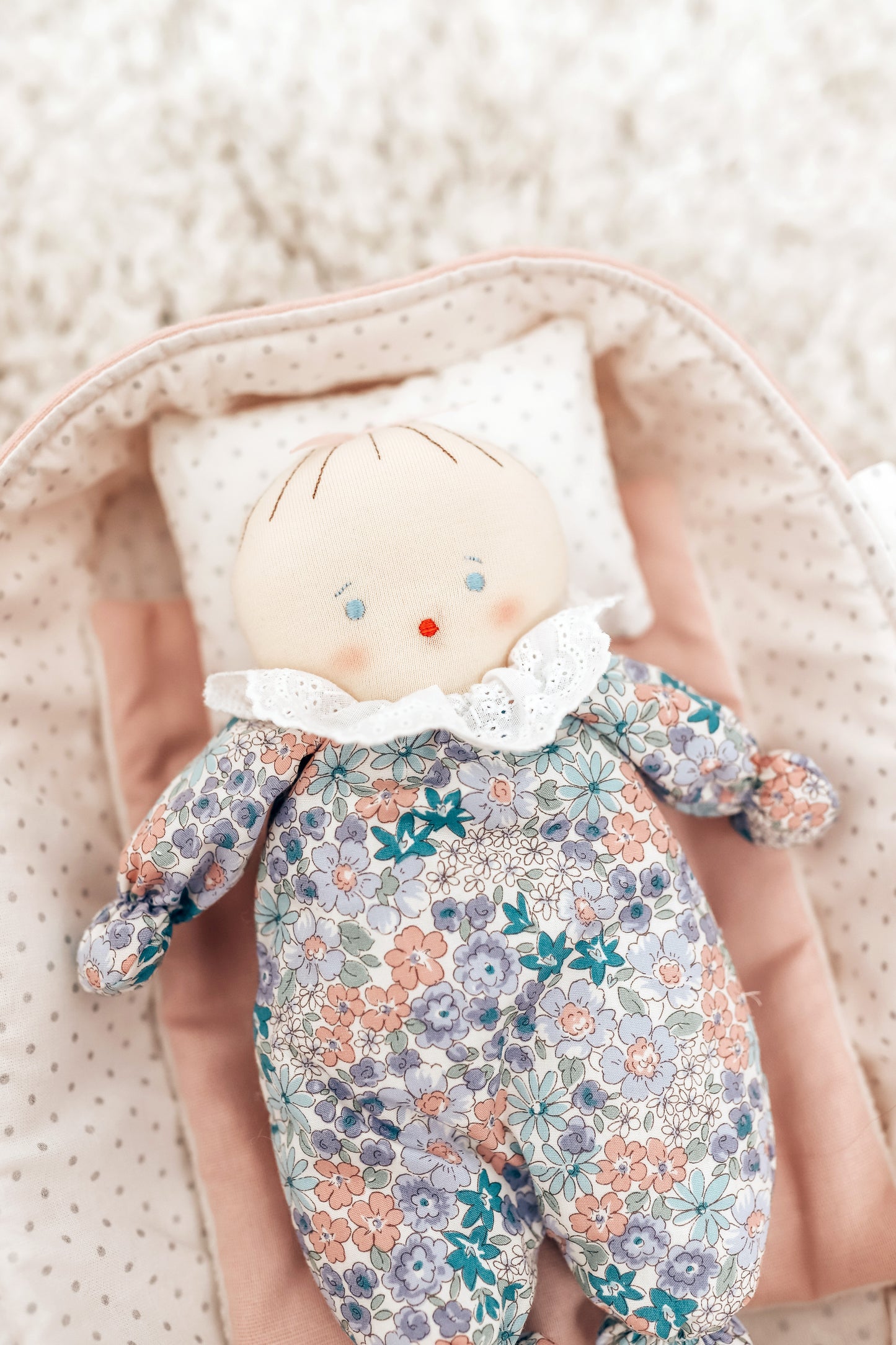 Asleep Awake Baby Doll 24cm Liberty Blue