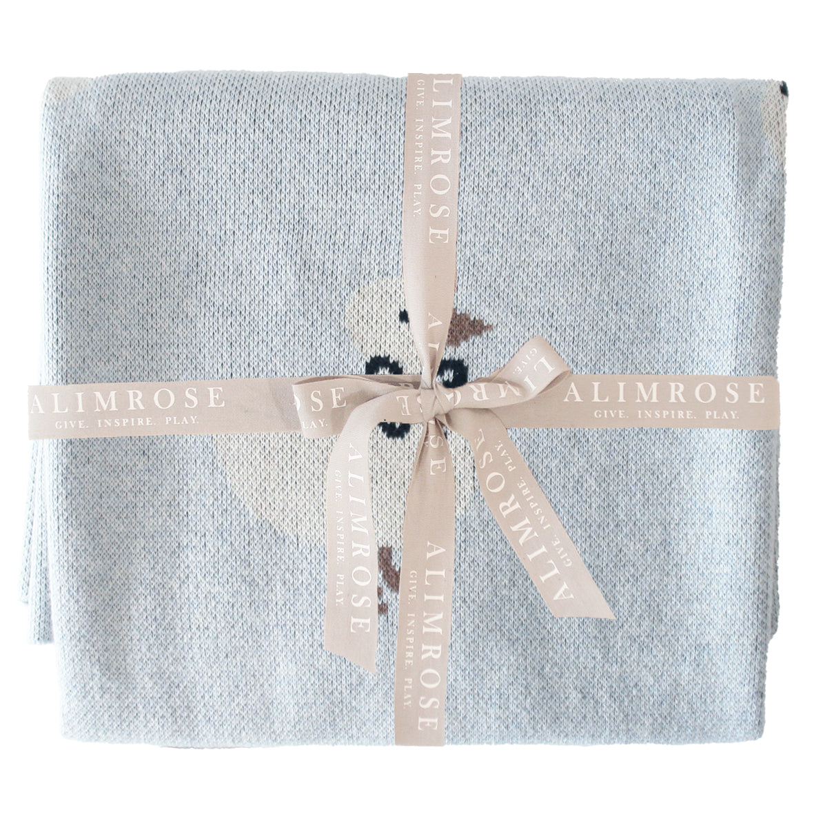 Duck Baby Blanket Blue