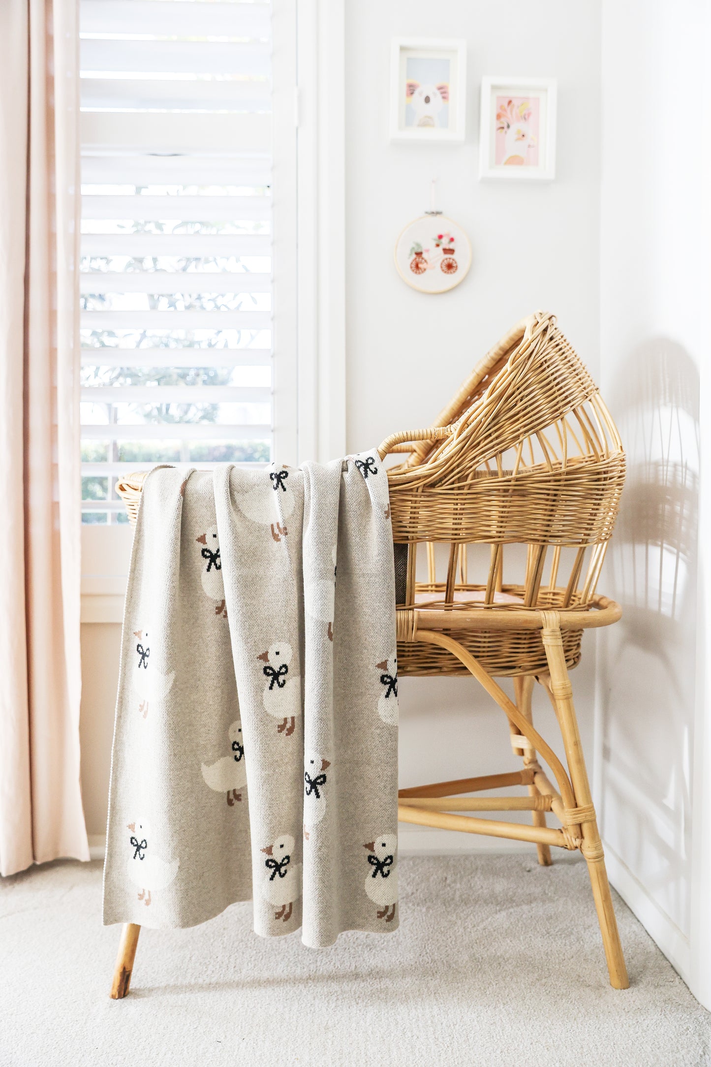 Baby Bunny Blanket Natural