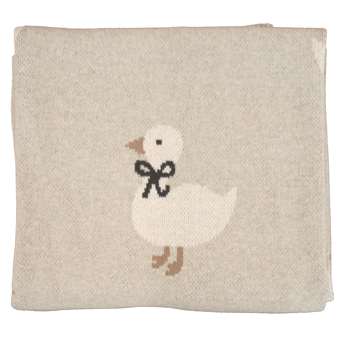 Duck Baby Blanket Natural