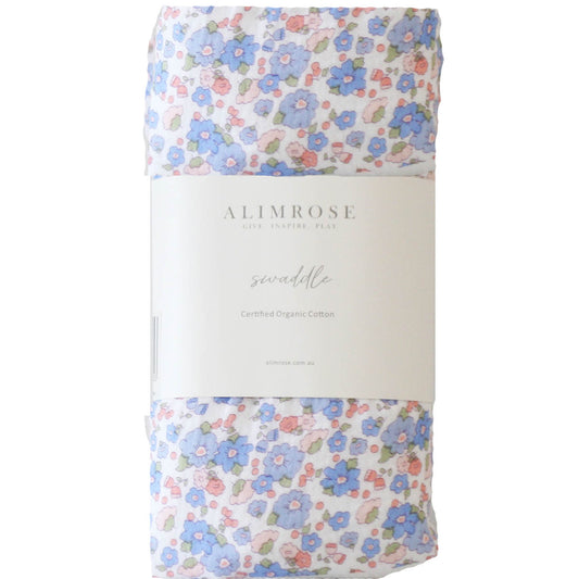 Easter Swaddle Gift Set - Liberty Blue