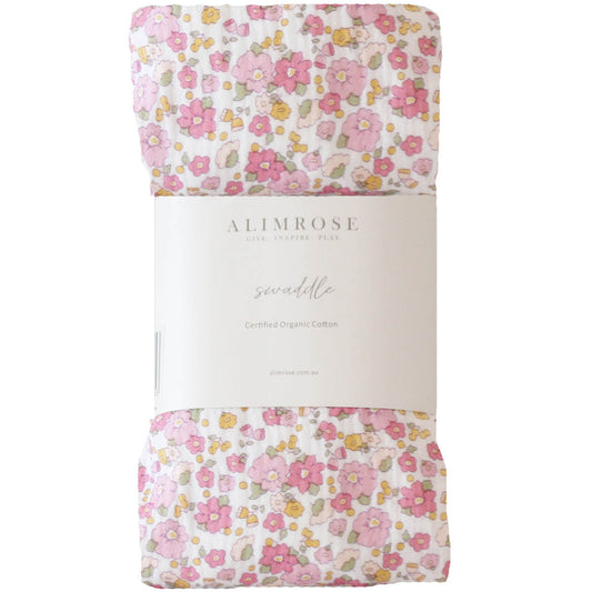 Easter Swaddle Gift Set - Rose Garden