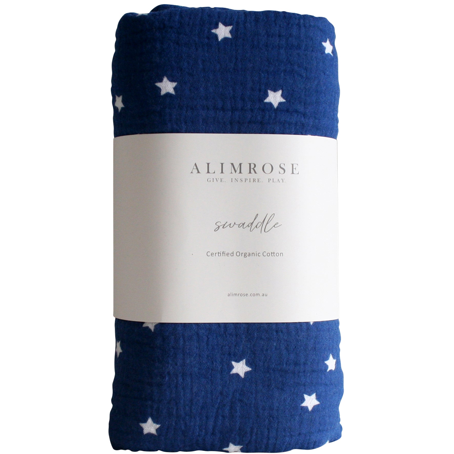 Navy hot sale muslin swaddle