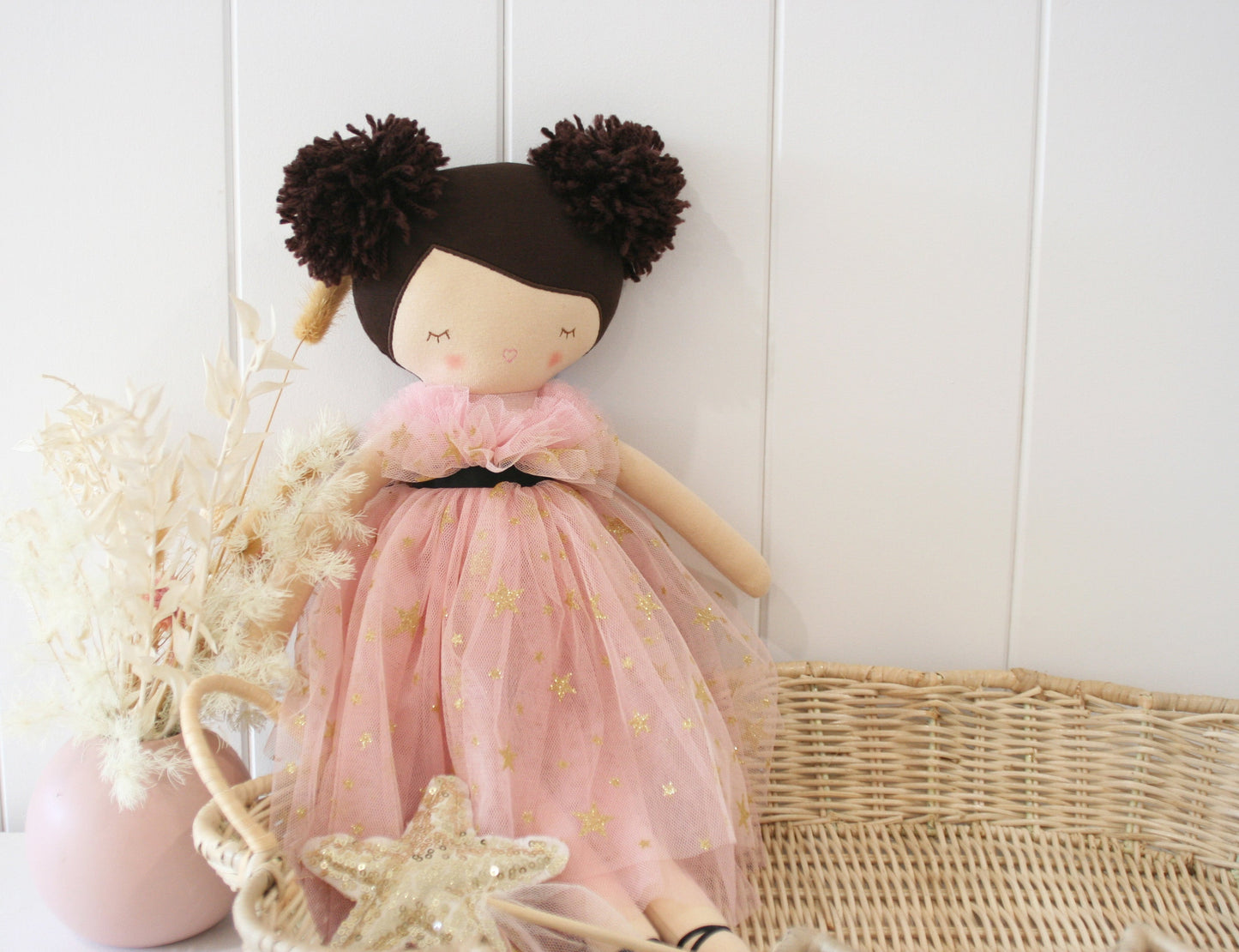 Alimrose Halle Ballerina Doll 48cm (Fair & Brunette).