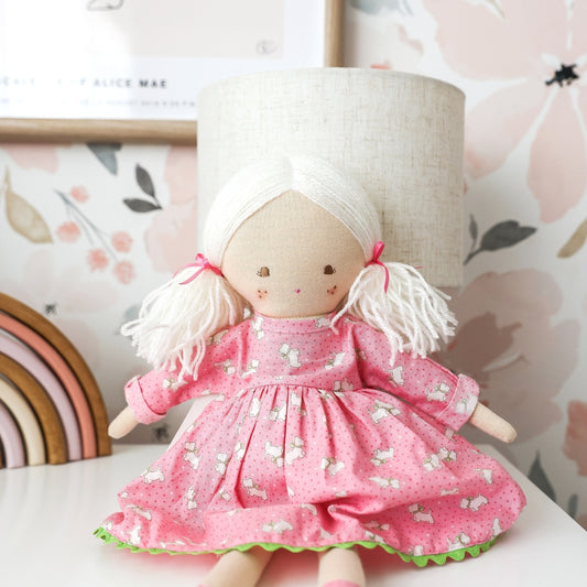 Matilda Doll 45cm Pink Puppies