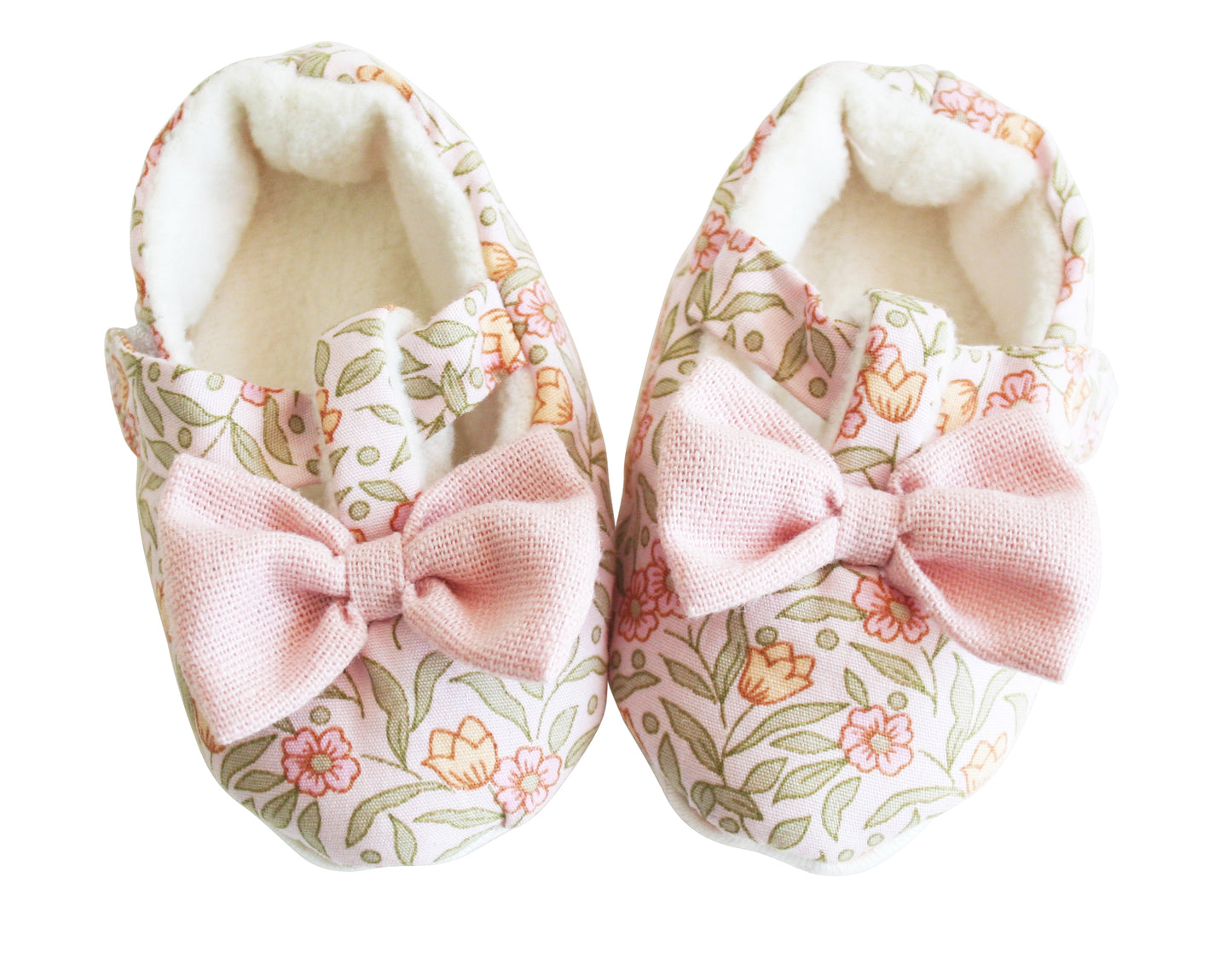Bow Booties Blossom Lily Pink