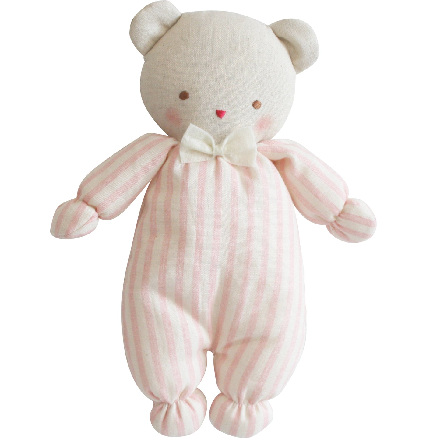 Baby Ted 25cm Pink Stripe