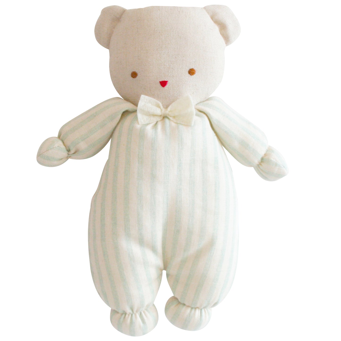 Baby Ted 25cm Sage Stripe