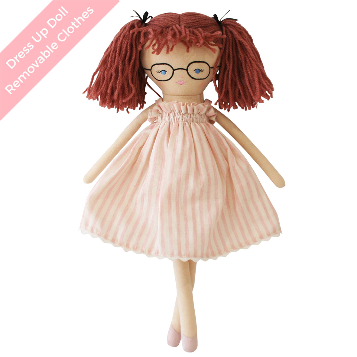 Nikki 45cm Pink Stripe
