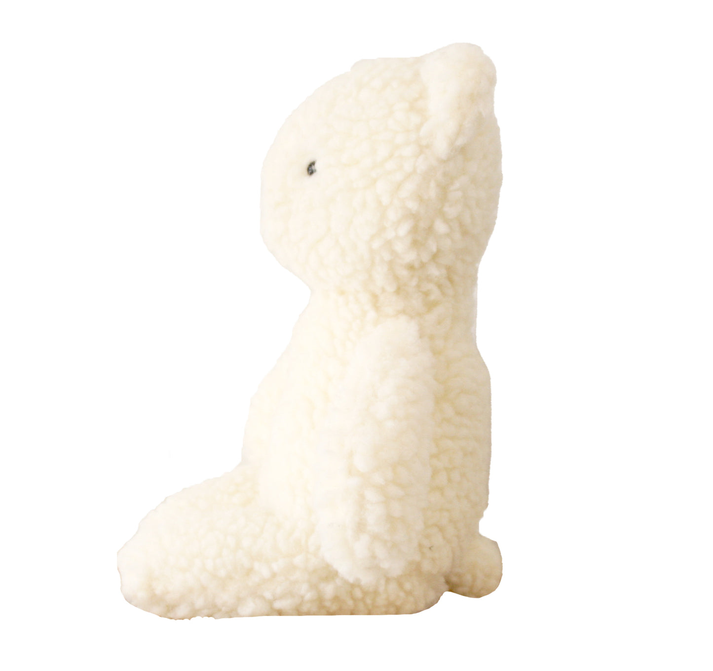 Charlie Sherpa Baby Bear in ivory, 27cm soft cuddly plush toy for babies, ideal for adventures and sleep time.