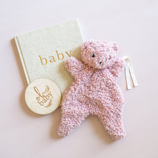 Charlie Bear Paci Comforter Petal