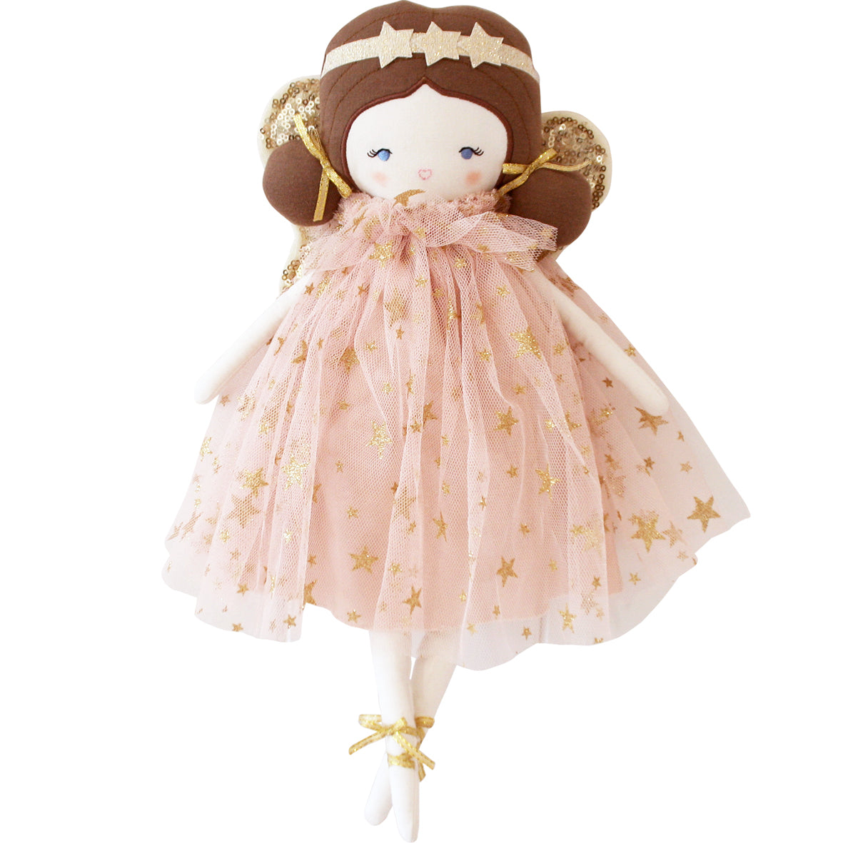 Fleur Fairy Doll - Blush Gold Delight | Alimrose Fleur Fairy Doll - Blush Gold Delight | Alimrose