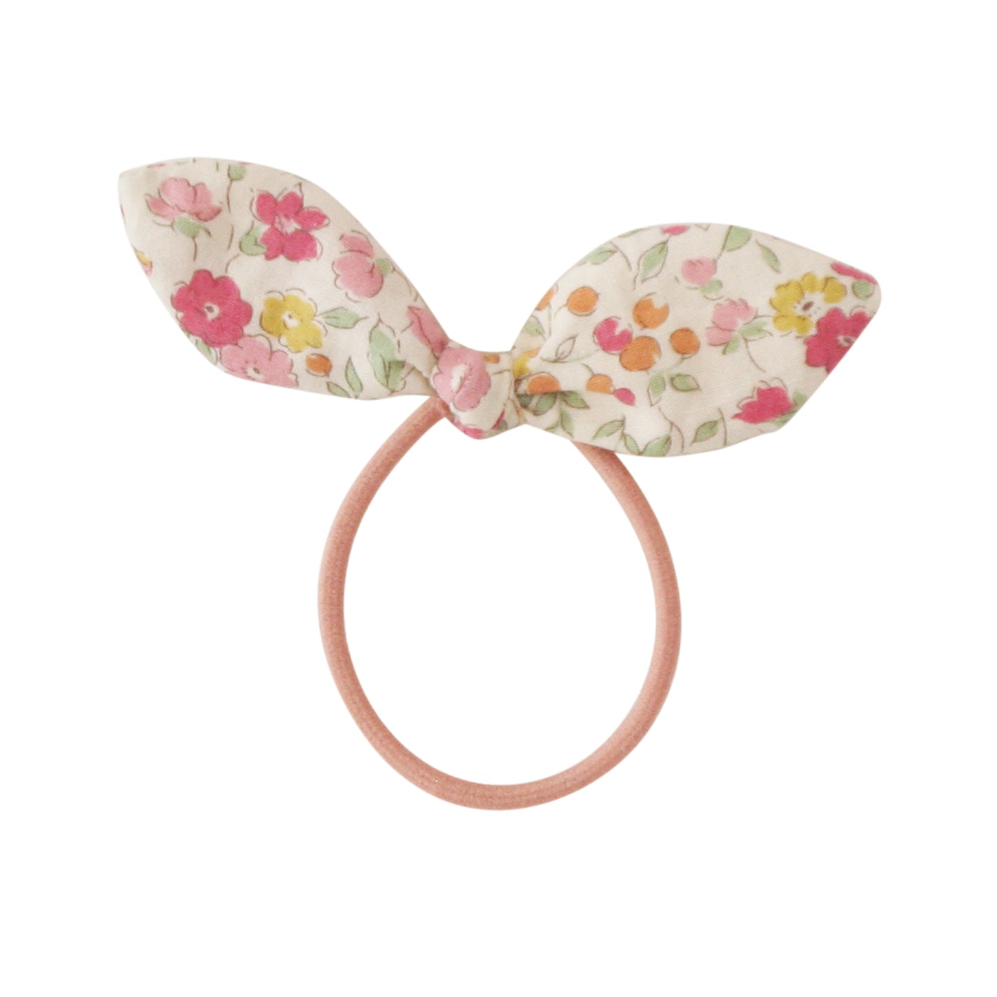 Bunny Hair Ties Set Rose Garden