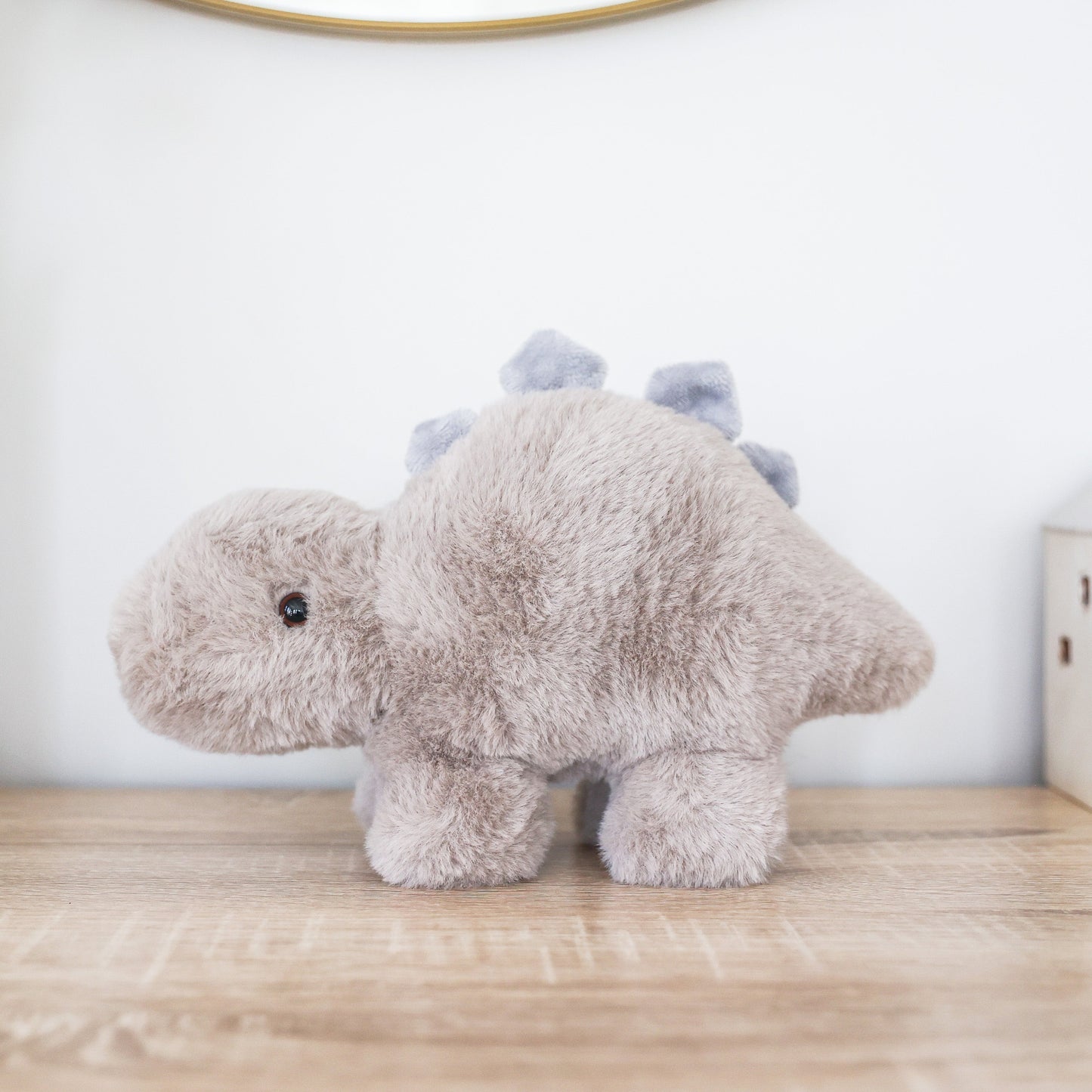 Plush Baby Dino Grey