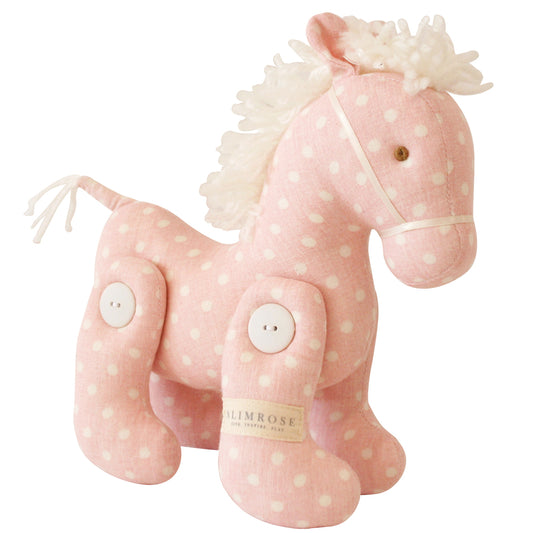 Jointed Pony Pink White Spot