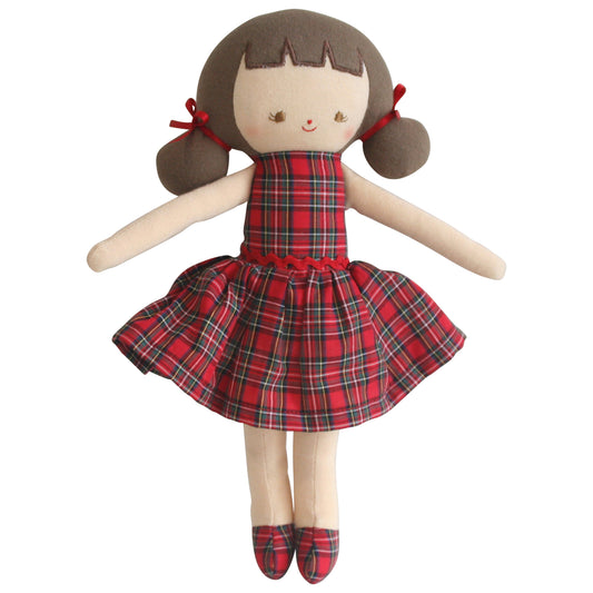 Audrey Doll 26cm Tartan