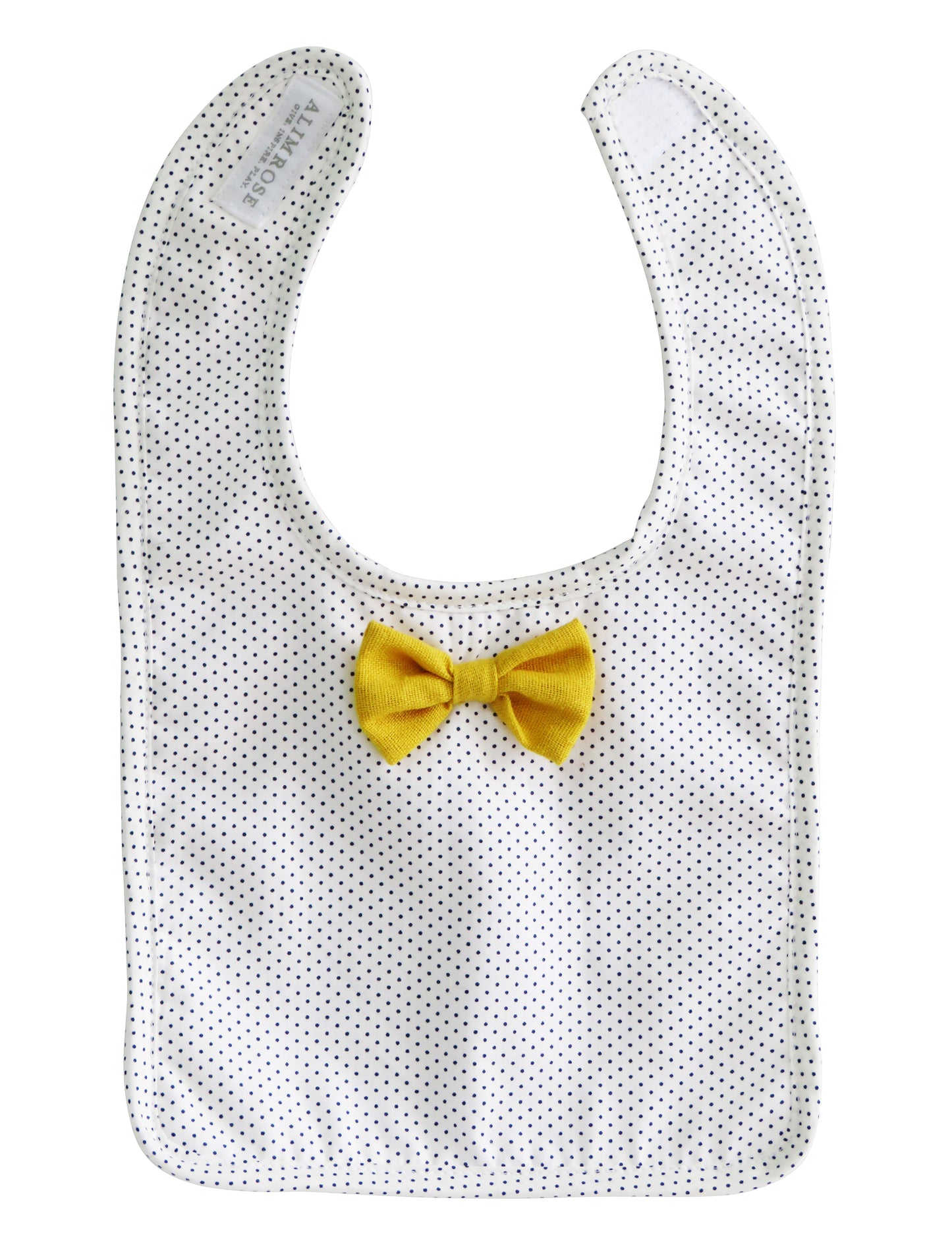 Bow Tie Bib Navy Pinspot