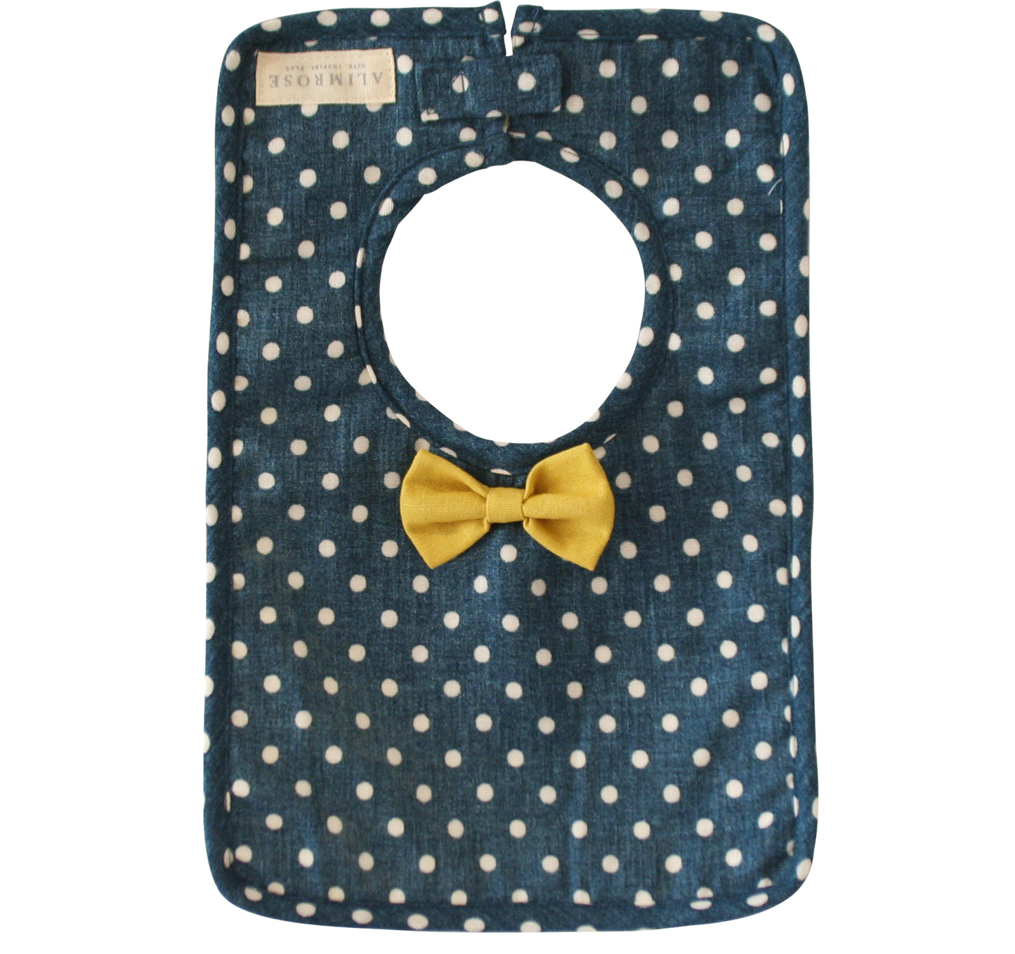 Bow Tie Bib Ocean Blue