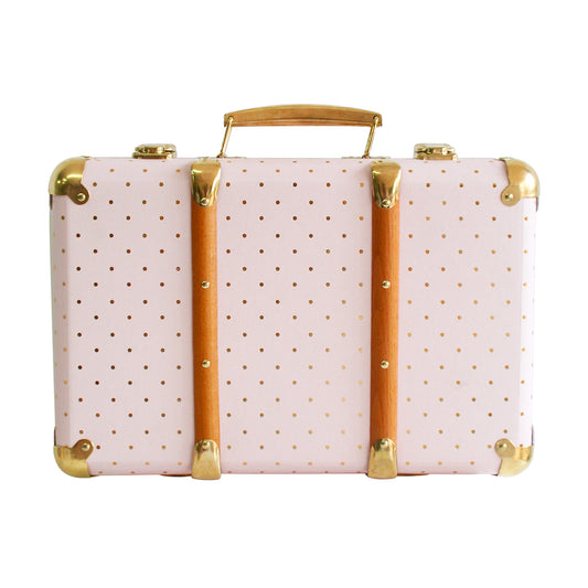Mini Vintage Case - Pink Gold Spot