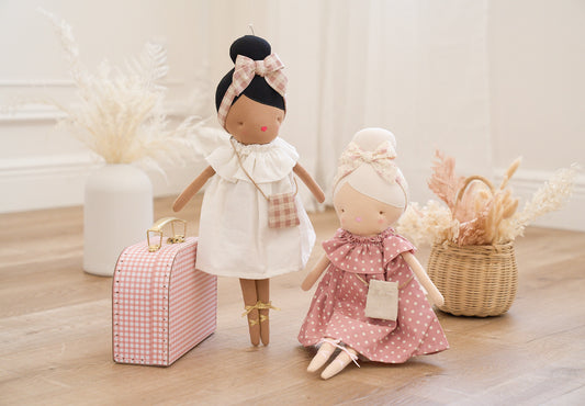 Piper Doll 43cm Pink Spot