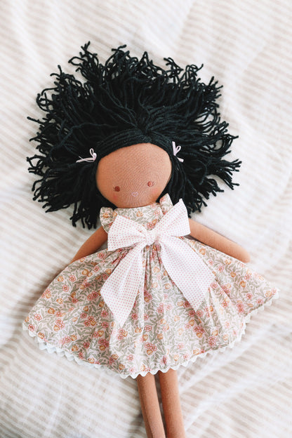 Evie Doll 43cm Blossom Lily Pink