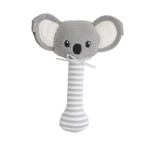 Koala Stick Rattle Grey