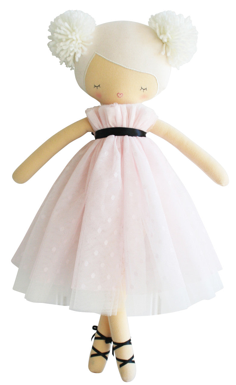 Pom Pom Doll Scarlett 48cm Pink
