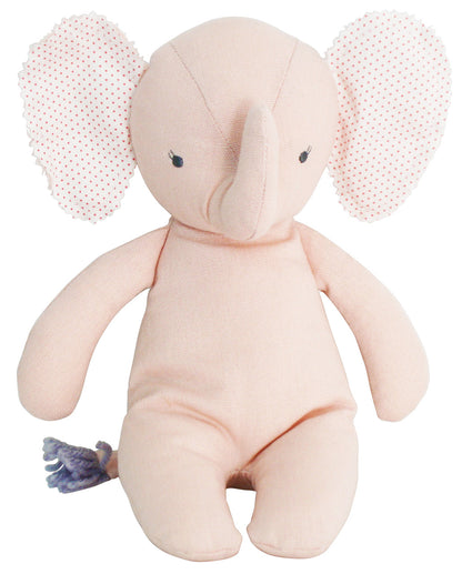 Baby Floppy Elephant 25cm Pink
