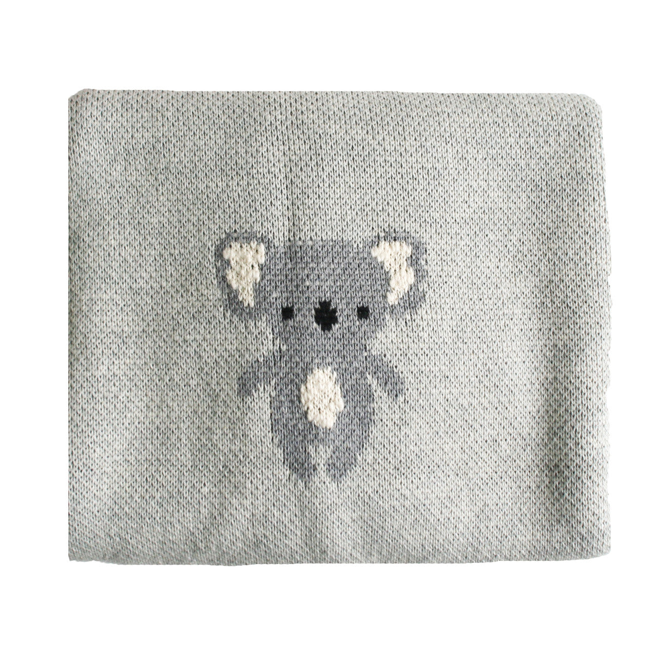 Koala Baby Blanket Grey