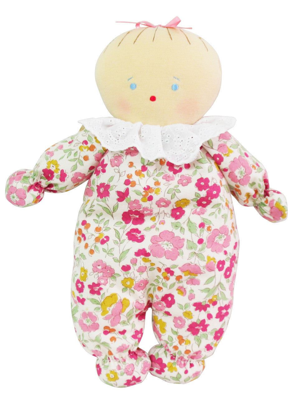 Asleep Awake Baby Doll 24cm Rose Garden