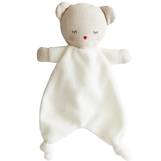 Baby Bear Comforter 26cm Ivory