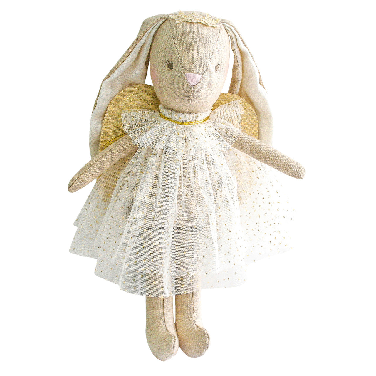 Mini Angel Bunny 27cm Ivory.
