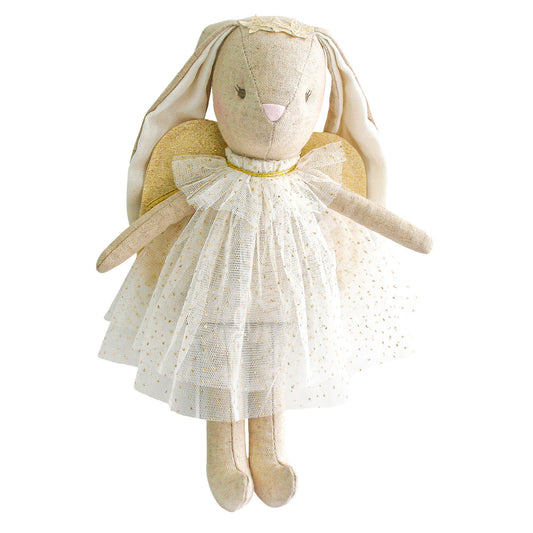 Mini Angel Bunny 27cm Ivory