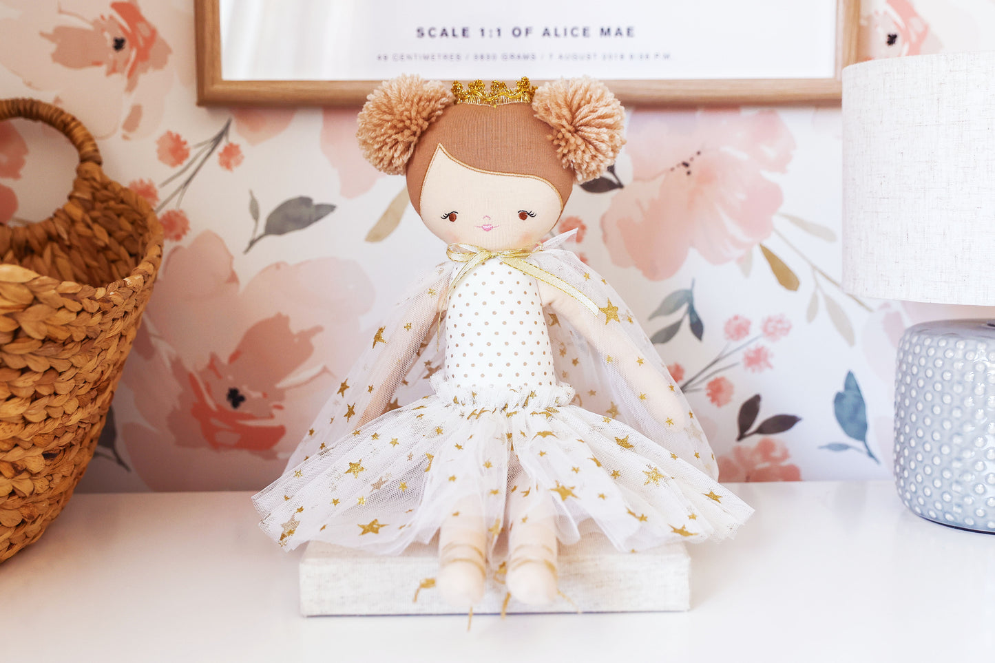 Poppy Princess 48cm Strawberry Blonde Ivory