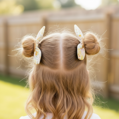 Bunny Hair Ties Set Sweet Marigold