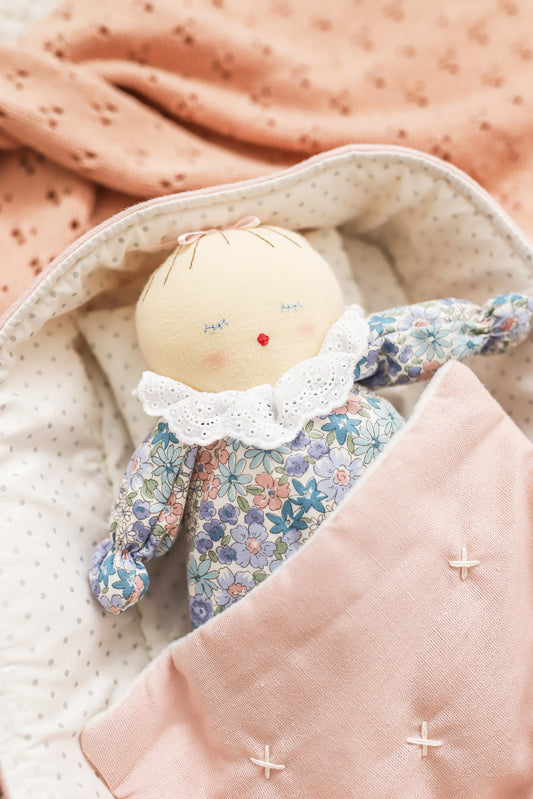 Asleep Awake Baby Doll 24cm Liberty Blue