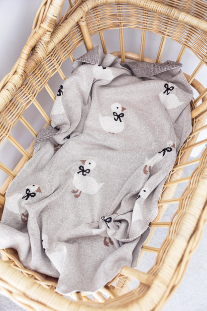Duck Baby Blanket Natural