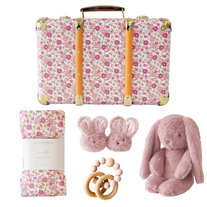 Easter Swaddle Gift Set - Rose Garden