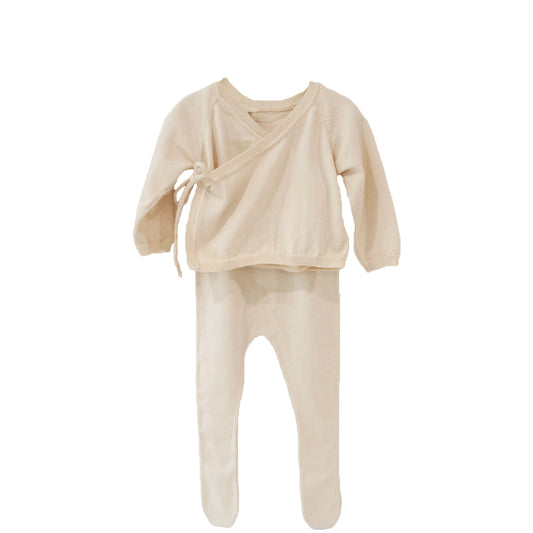 Alimrose Baby Lounge Set Natural 3-6mths