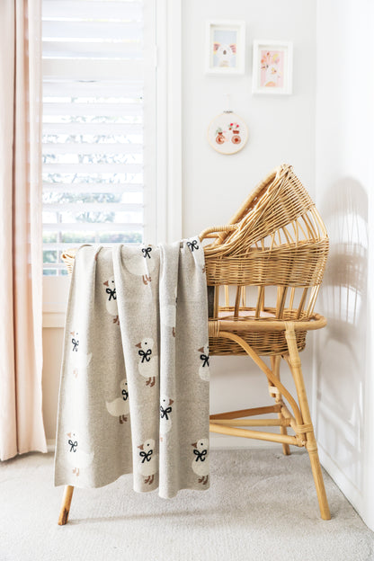 Baby Bunny Blanket Natural