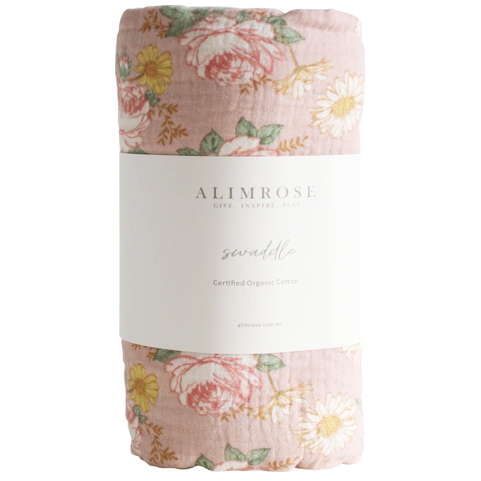 Muslin Swaddle English Garden Alimrose