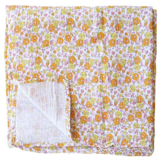 Muslin Swaddle Sweet Marigold