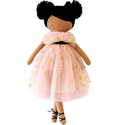 Alimrose Halle Ballerina Doll 48cm (Light Brown & Ebony).