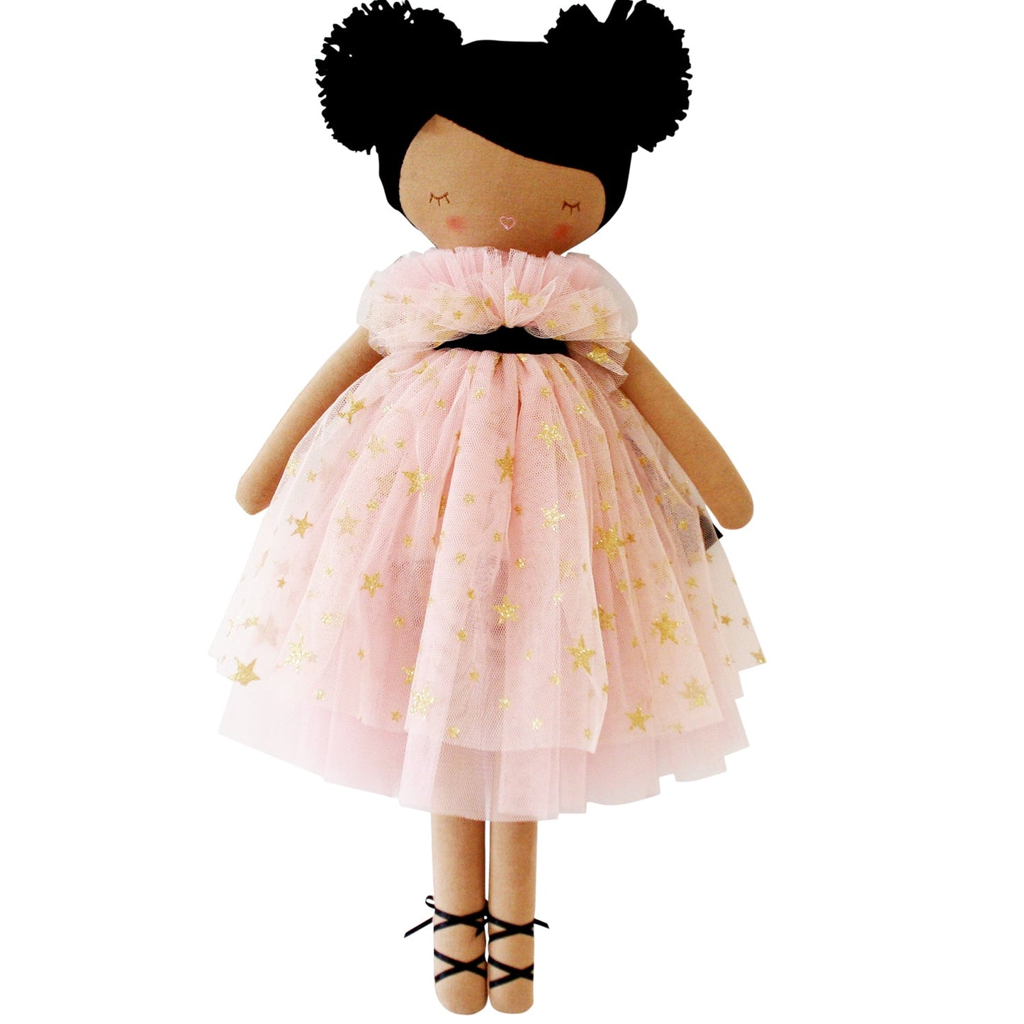 Alimrose Halle Ballerina Doll 48cm (Light Brown & Ebony).