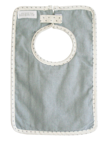Bobby Bib Grey Linen