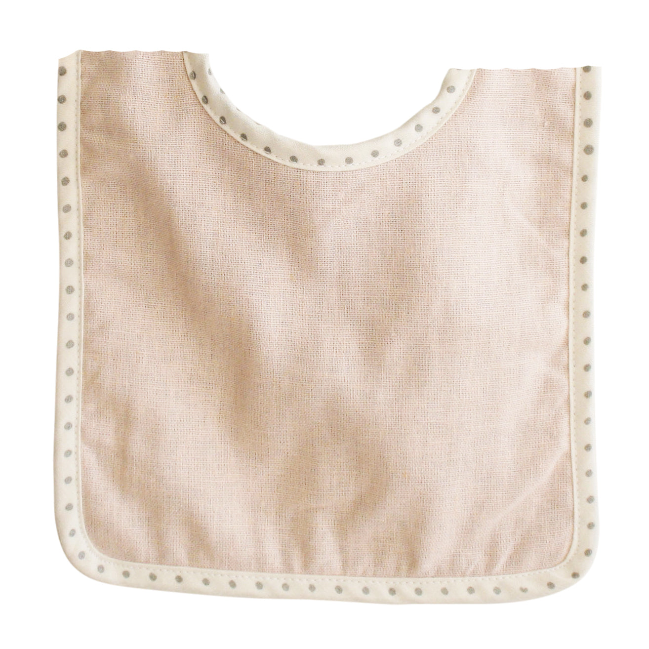 Bobby Bib Pink Linen