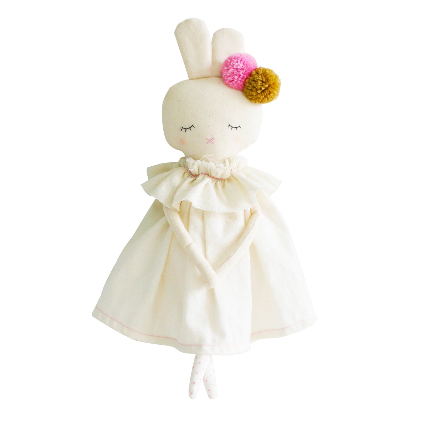 Isabelle Bunny 40cm Ivory Linen