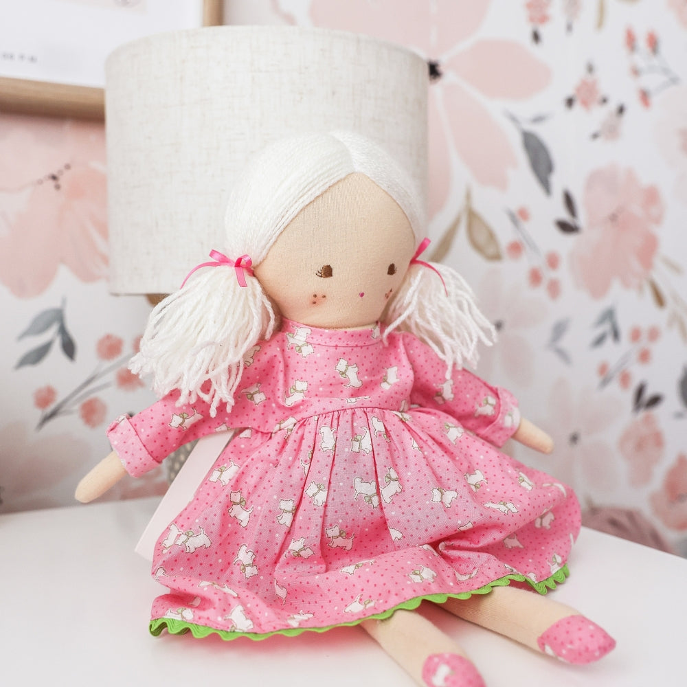 Matilda Doll 45cm Pink Puppies