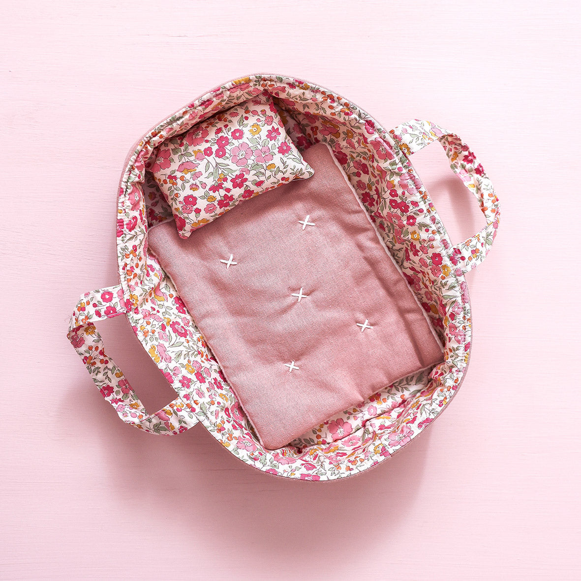 Doll Carrier Set 30cm Rose Garden