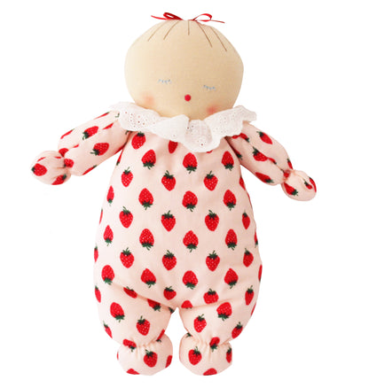Baby Doll Asleep Awake Strawberry